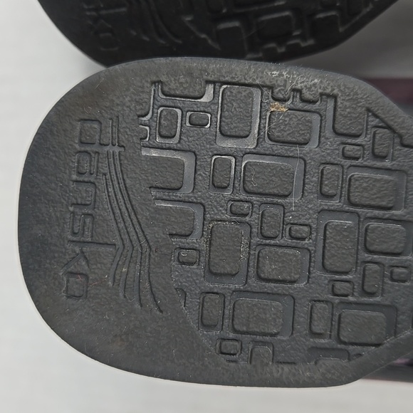 Dansko  Laura Leather Purple Ankle Strap Shoes EU 37 US 6.5-7 - Picture 8 of 10